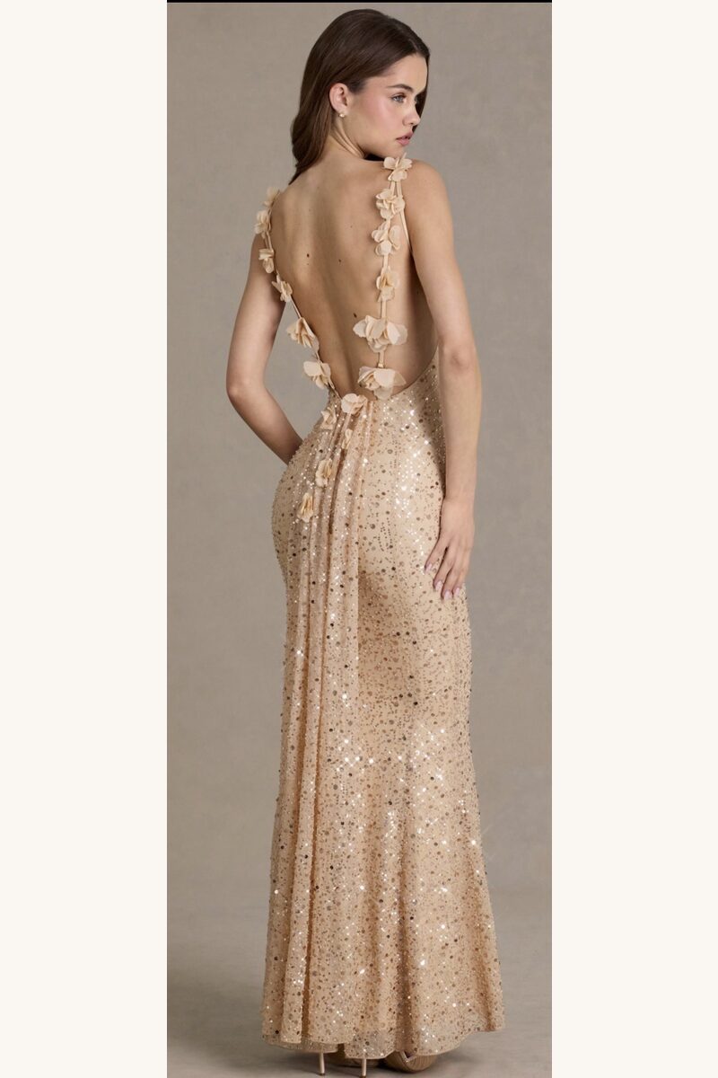 Sukienka Ariette złota